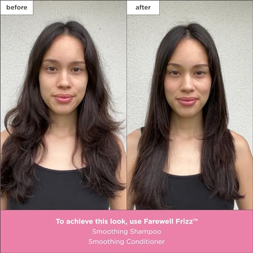 Briogeo Farewell Frizz Smoothing Conditioner, Tame Frizz and Restore Shine to Dull, Dry Hair, Nourishes and Smooths, Argan Oil for Shine, Vegan, Cruelty-Free