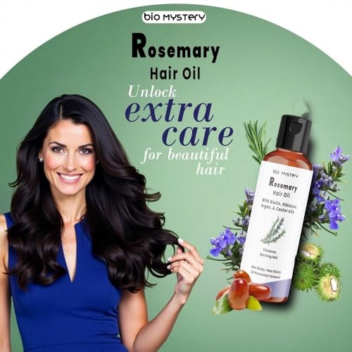 Rosemary Hair Growth Oil with Biotin & Argan - 100ml
