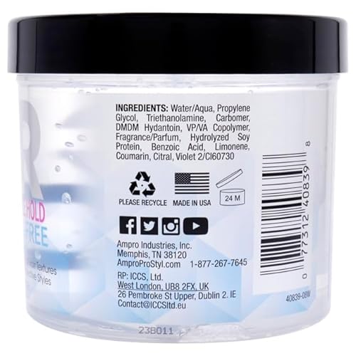 Ampro Pro Styl Clear Ice Protein Gel 32oz by AmPro