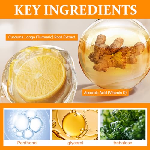 Turmeric Vitamin C Body Scrub Exfoliating Shower Gel, 2-Pack 16.9 fl oz