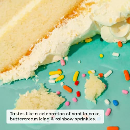 eos Natural Shea Lip Balm - Birthday Cake, All-Day Moisture, Pack of 1