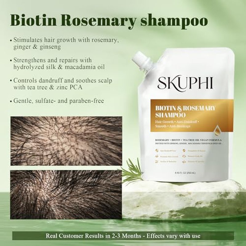 Rosemary Amino Acid Shampoo for Hair Growth & Thinning Hair