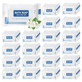 100 Pack Mini Travel Size Bar Soap Bulk,0.88 oz/25 grams Individually Wrapped Small Hotel Soap Bars Toiletries Amenities for Guest,Church,Homeless Gifts,Bathroom
