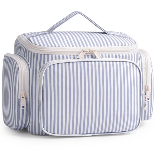 Narwey Hanging Travel Toiletry Bag for Women - Large Makeup Organizer