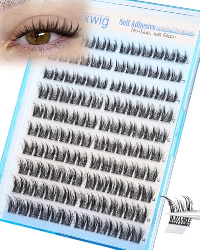 Self Adhesive Lash Clusters 10-14MM Wispy Short Eyelashes