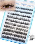 Self Adhesive Lash Clusters 10-14MM Wispy Short Eyelashes