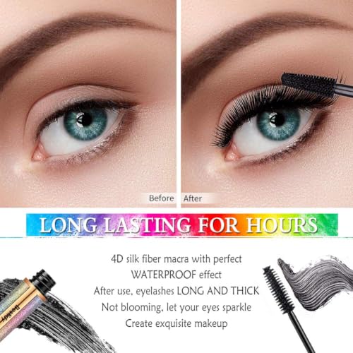 Bestidy 4D Silk Fiber Volumizing Waterproof Mascara – Long, Thick, Clump-Free