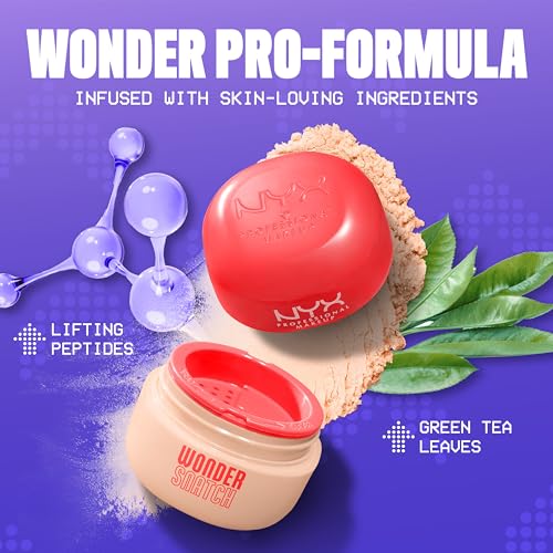 NYX Wonder Snatch Setting Powder - Translucent Light, 16HR Wear
