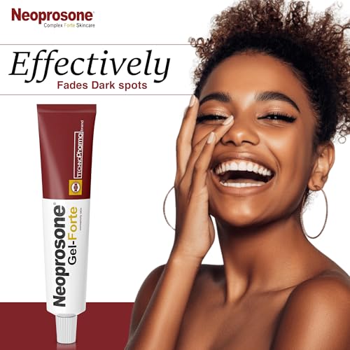 Neoprosone Skin Brightening Gel - 1 fl oz / 30 ml - Daily Skin Moisturizer, works on Oily, Combination, Sensitive Skin, with Alpha Arbutin, For Face & Body