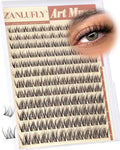 Spider Lash Clusters D Curly 8-16mm Clear Band Eyelash Extensions