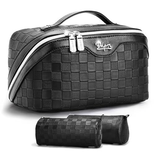 BOYATU Large Capacity Travel Makeup Bag Organizer Set - 3 Pcs