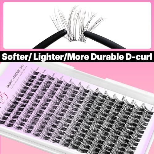 VEYESBEAUTY Lash Clusters Kit - DIY Eyelash Extensions
