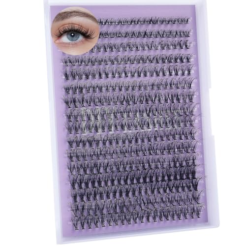 30D Wispy Lash Clusters 9-16mm 320pcs DIY Eyelash Extensions