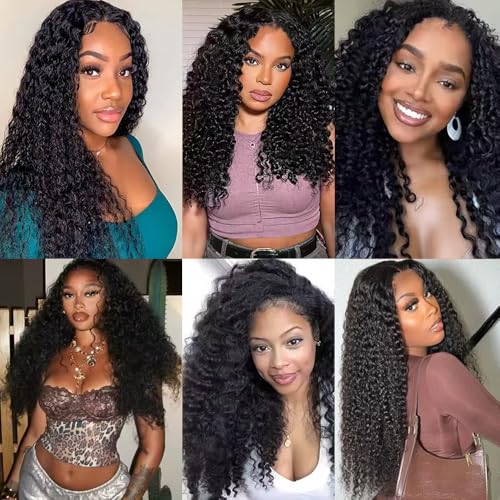 Kinky Curly Hair Bundles 12" Brazilian Virgin Remy 3pc
