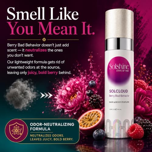Solcloud Berry Bad Behavior Hair & Body Perfume