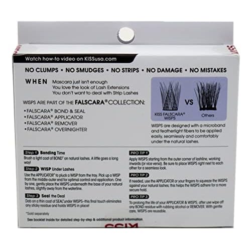 KISS Falscara Lengthening Wisps Multi-Pack (Pack of 3)
