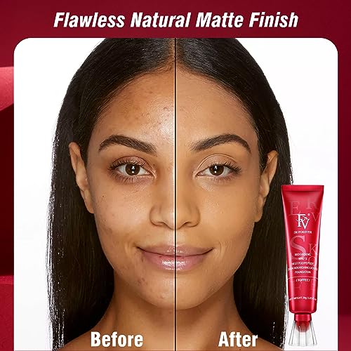 FV Moisturizing Foundation with Translucent Setting Powder, Long Lasting & Natural Finish, Lightweight Foundation Makeup Set for Dry/Combination Skin, Nourishing Beige & Shimmer Sheer
