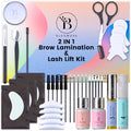 Lash Lift & Brow Lamination Kit - 2-in-1 DIY Perm, 15 Applications