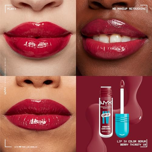 NYX Lip IV Hydrating Glossy Lip Stain - Berry Thirsty