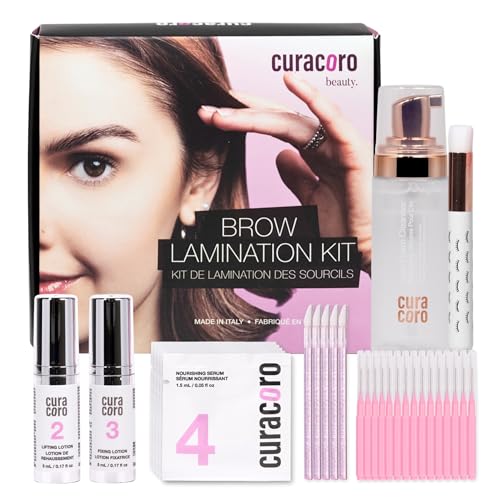 Curacoro Brow Lamination Kit - 4-Step DIY Brow Lift