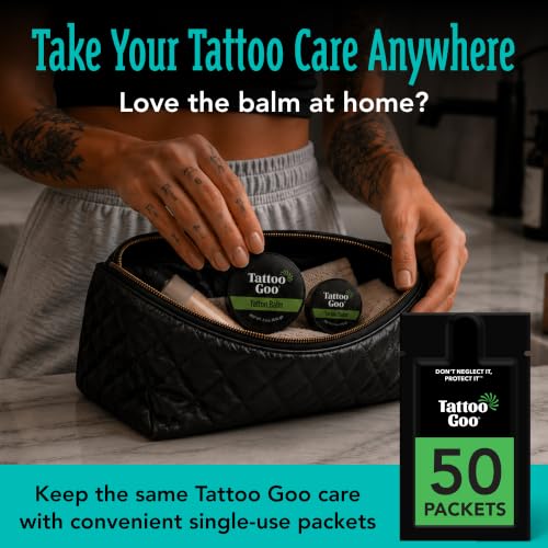 Tattoo Aftercare Balm - 0.75 oz Natural Moisturizer for Fresh Ink