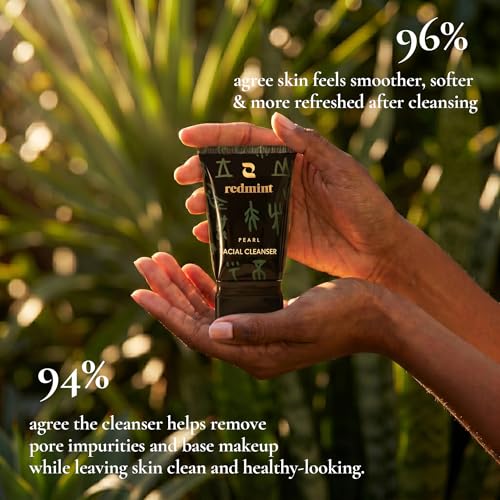 Redmint Pearl Facial Cleanser 50ml | Gentle Foaming Face Wash