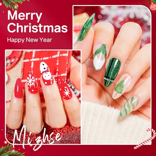 MIZHSE Quick Dry Nail Polish Set, 24 Colors - Fast Drying