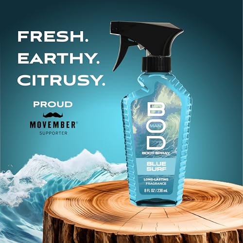 BOD Man Blue Surf Body Spray, 8 fl oz