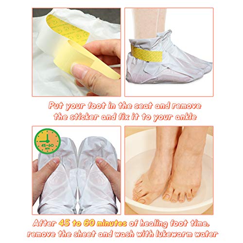 Elizavecca Foot Peel Mask - Exfoliating Foot Pack for Soft Skin