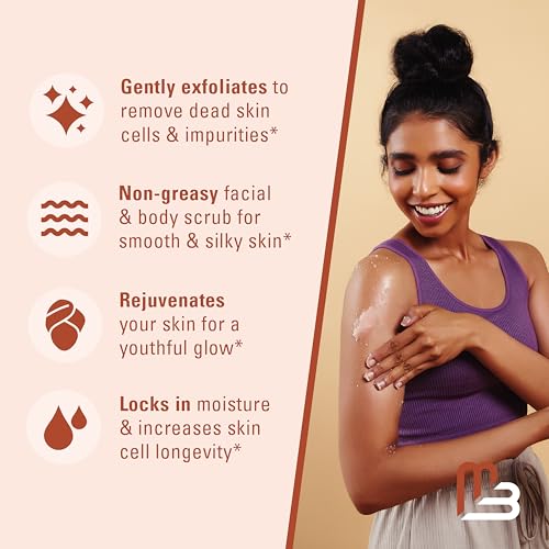 Himalayan Salt Scrub Exfoliator with Jojoba Oil - 16oz