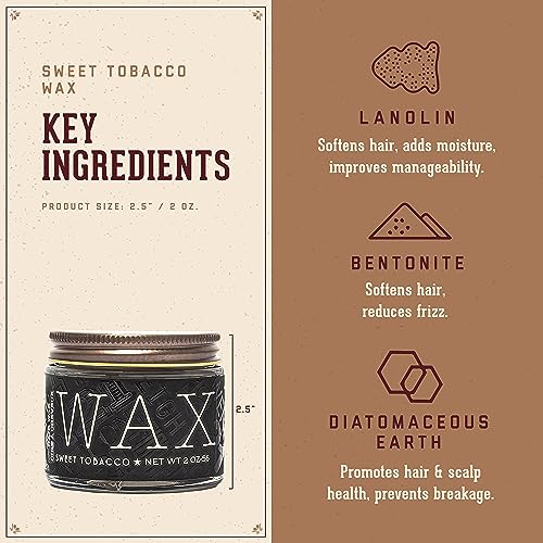 18.21 Man Made Hair Styling Pomade Wax 2 oz