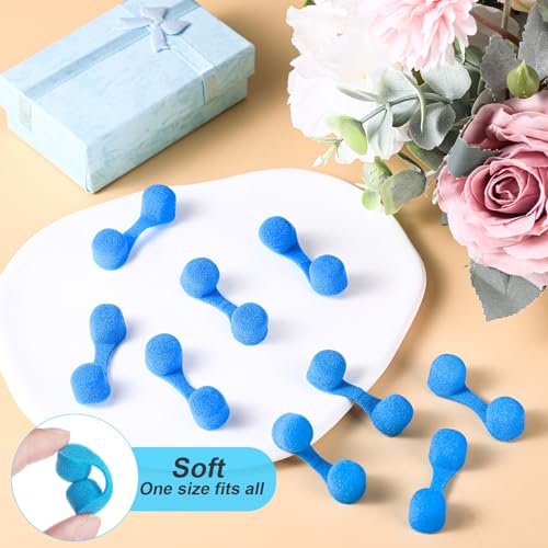 Tondiamo Nose Plug Filters 100-Pack Sponge Blue