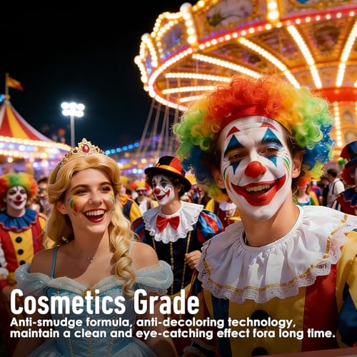 Purple Water-Based Face & Body Paint Stick – Waterproof, Full Coverage