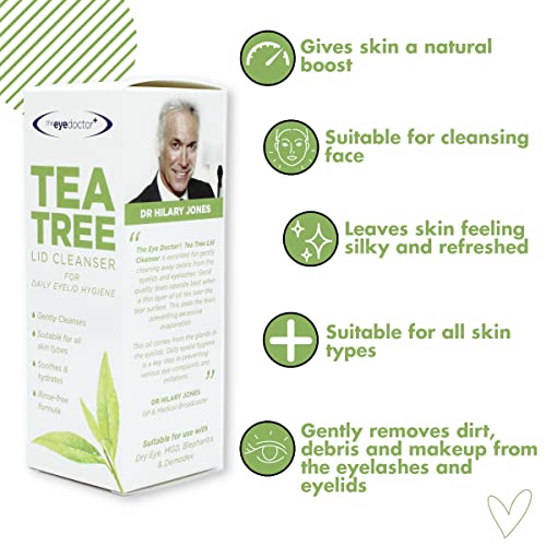 The Eye Doctor Tea Tree Lid Cleanser 100ml