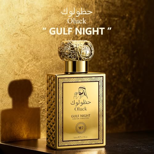 Oluck Gulf Night M7 Unisex Cologne - 50ml Citrus & Woody