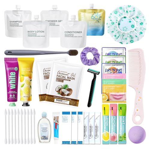 41-Piece Travel Toiletry Set with TSA Bag