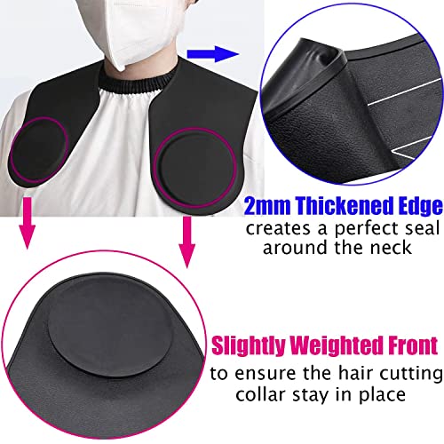 Hair Cutting Cape with Guide Collar - Stylist Salon Cape