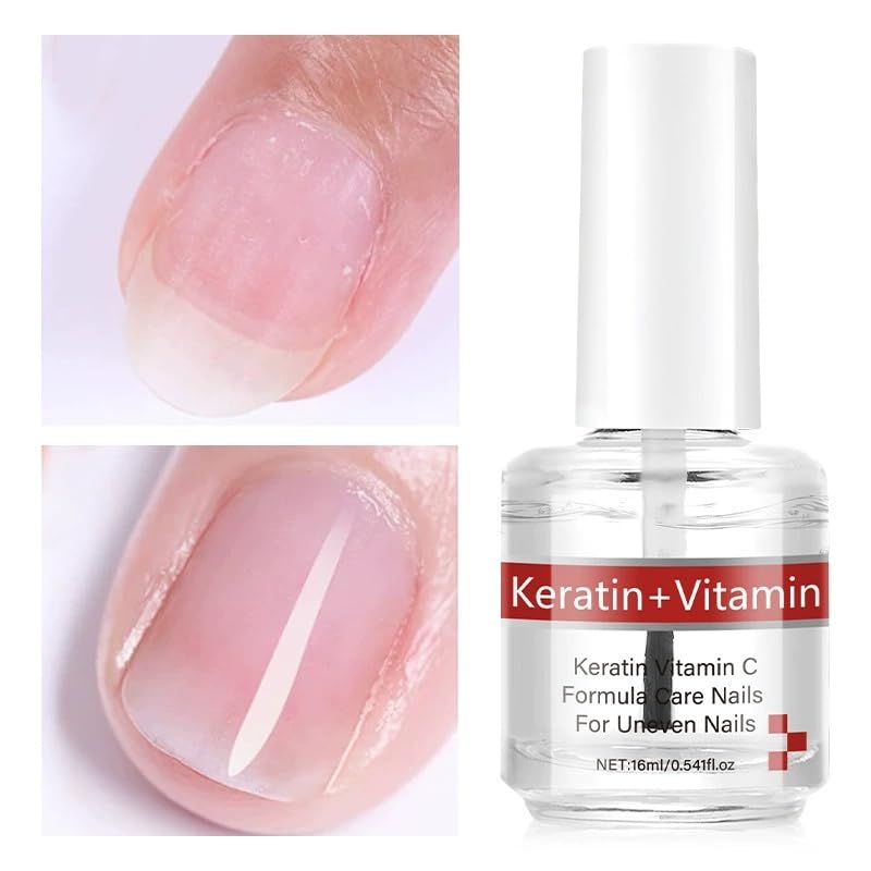 Keratin + Vitamin C Nail & Cuticle Oil for Strength
