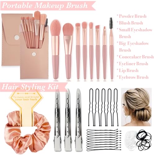 Women's Wedding Emergency Kit with 45 Essentials & Makeup Brushes