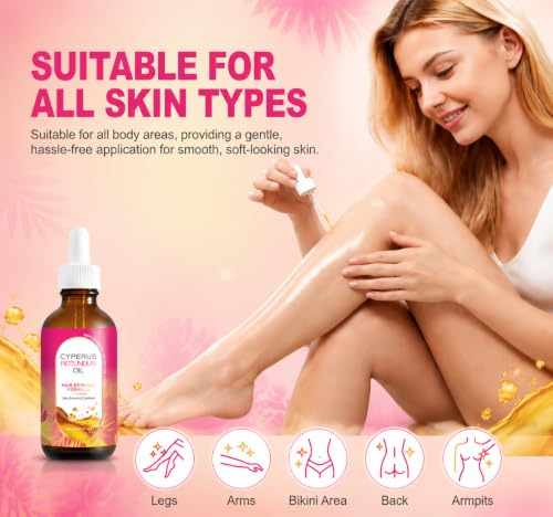 Cyperus Rotundus Oil for Hair Removal & Skin Moisturizing