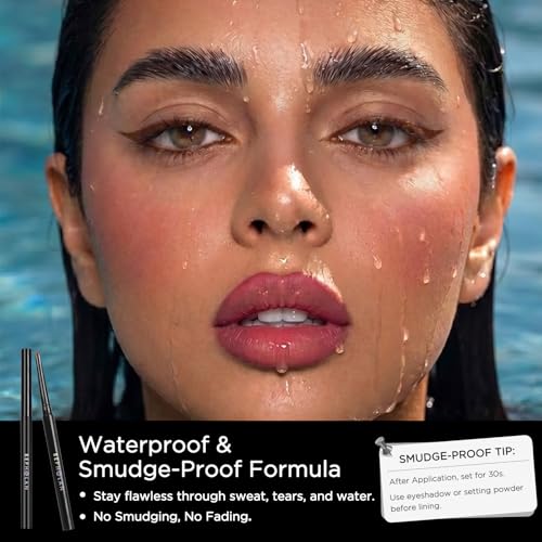 Brown Waterproof Gel Eyeliner Pencil | D-Tip Precision