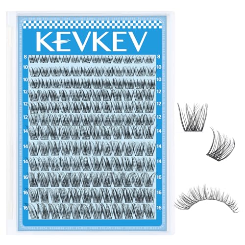 Natural Wispy Lash Clusters - Ultra-Thin Band 8-16mm
