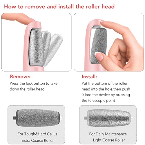 Electric Callus Remover - Professional Pedicure Kit for Smooth Feet