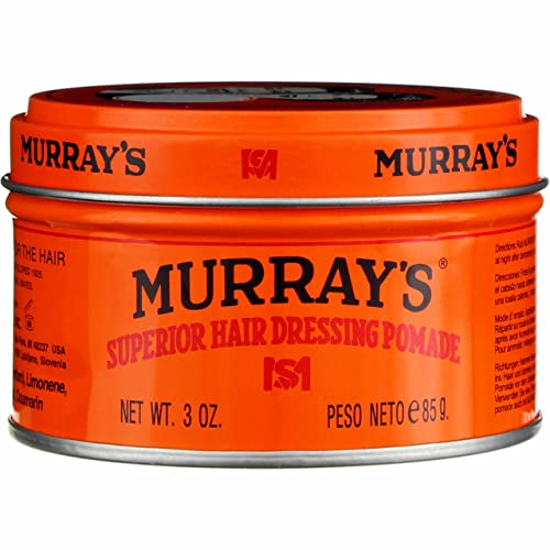 Murray's Hair Dressing Pomade, Superior 3 Ounces (Pack of 4)