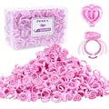 NXJ INFILILA Eyelash Extension Glue Rings 300pcs Pink