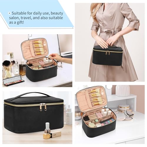 OCHEAL Portable Makeup Bag - Large Capacity Travel Organizer