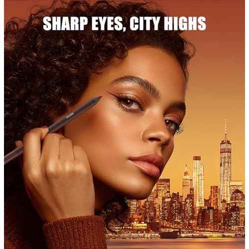 Pinkiou 5 Colors Eyeliner Pencil Set, Waterproof Smudge-Proof Eye Liner Pencil, Long-Lasting Makeup Pencils for Eyebrows and Eyeliner (Plum, Stone, Chocolate, Brown, Black)?