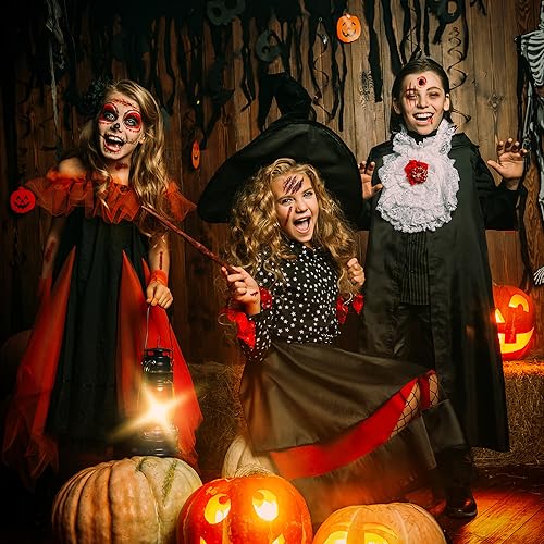 Zombie Scar Tattoo Stickers with Fake Blood - Halloween Costume Makeup
