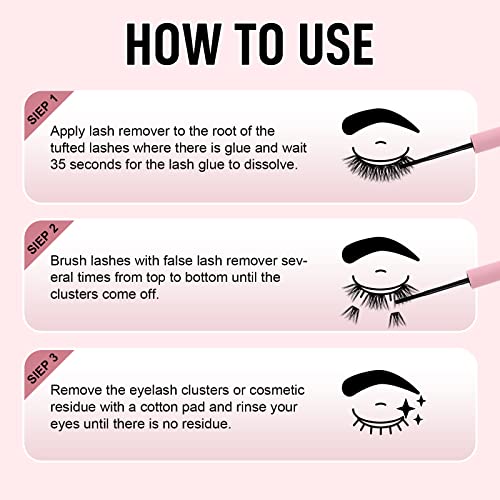 Cluster Lash Bond & Seal Kit with Remover – 48-72HR Hold