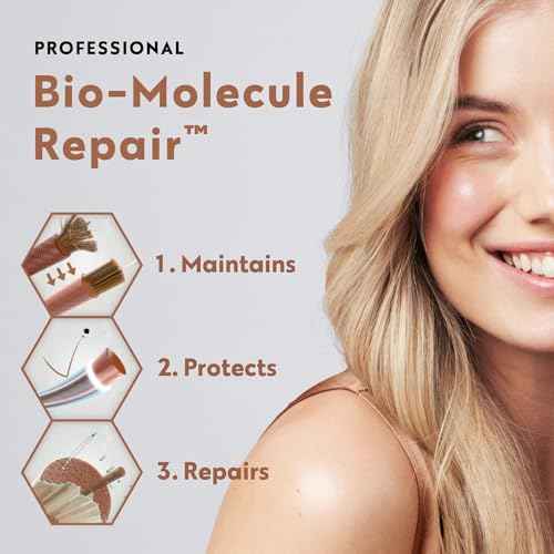 FOUR REASONS Bio-Molecule Bond Repair Shampoo for Color Treated Hair ? Moisturizing, Strengthening & Anti Frizz Shampoo for Damaged Hair ? Sulfate Free, Vegan & Cruelty Free, 10.1 Fl Oz
